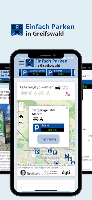 Einfach Parken in Greifswald